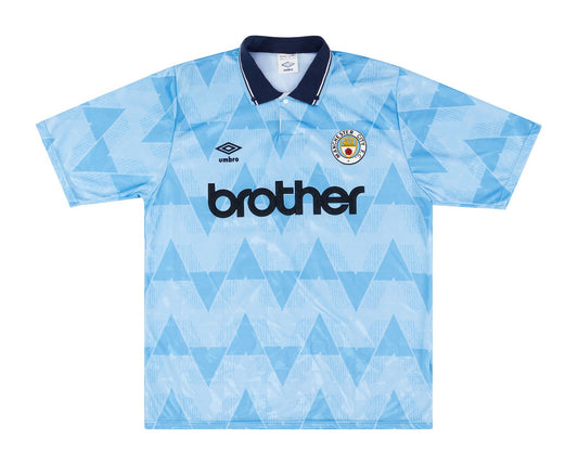 Manchester City 1989/90 Home Kit
