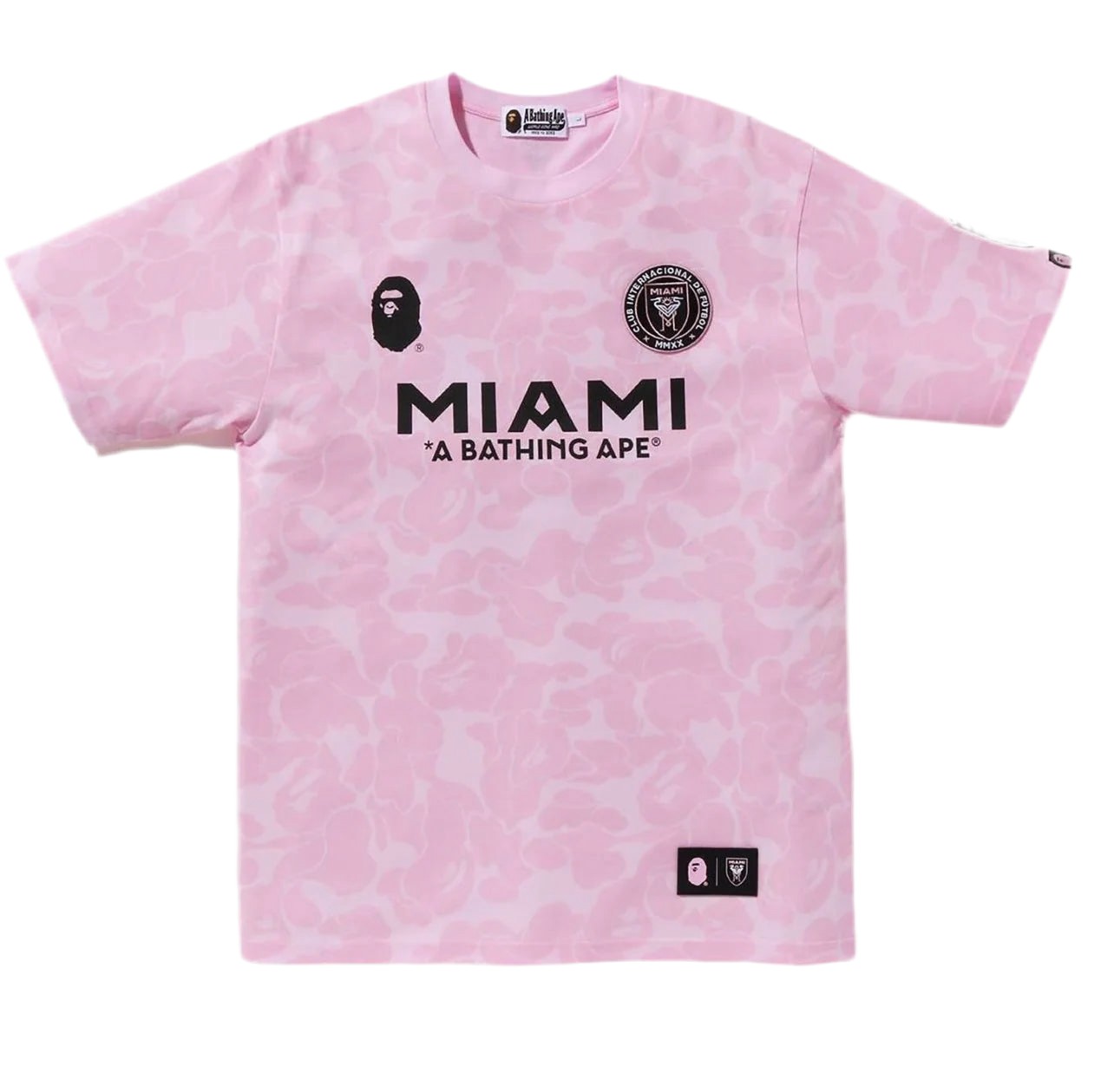 Inter Miami CF X Bape Pink Shirt