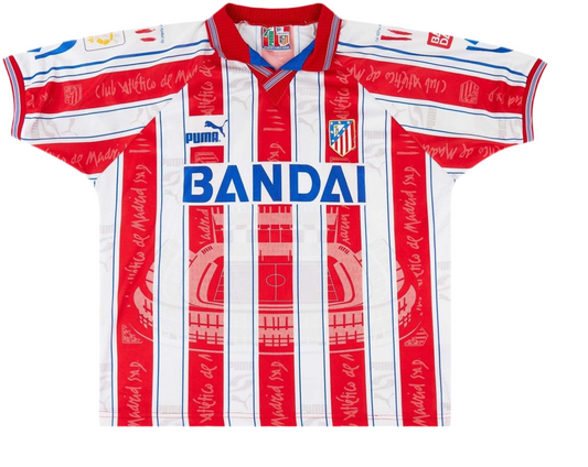 Atletico Madrid 1996/97 Home Kit