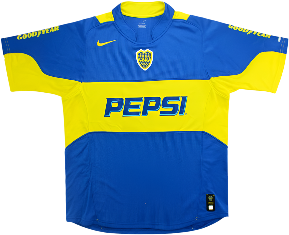 Boca Juniors 2004/05 Home Kit