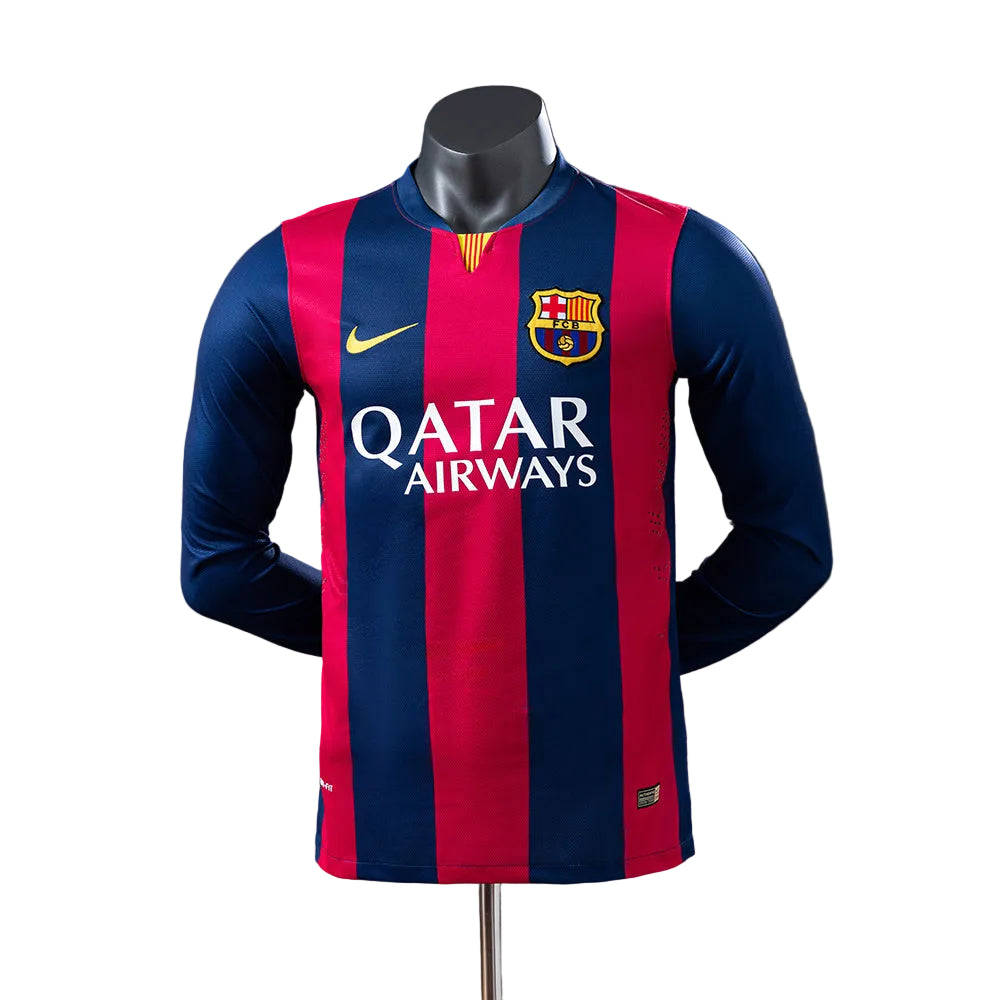 FC Barcelona 2014/15 Home Long-Sleeve Kit
