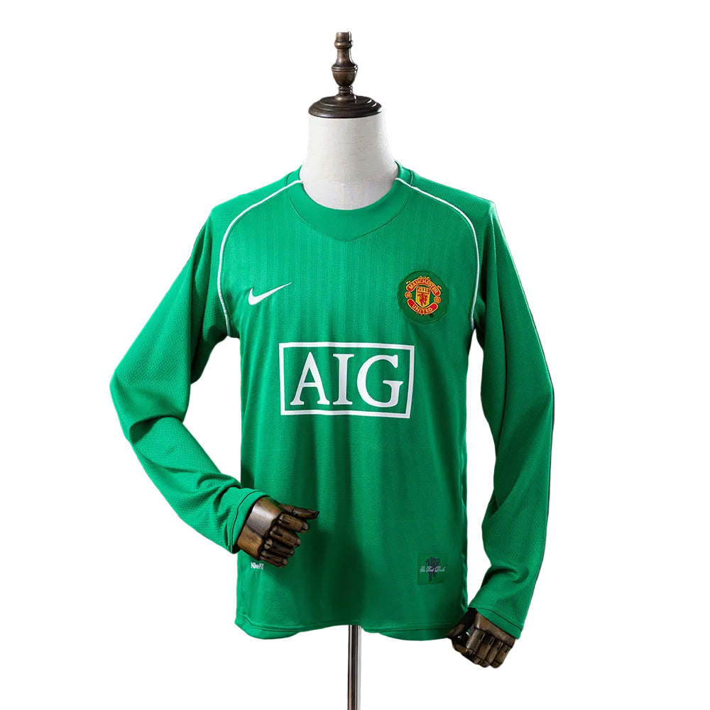 Manchester United 2007/08 Goalkeeper Long-Sleeve Kit