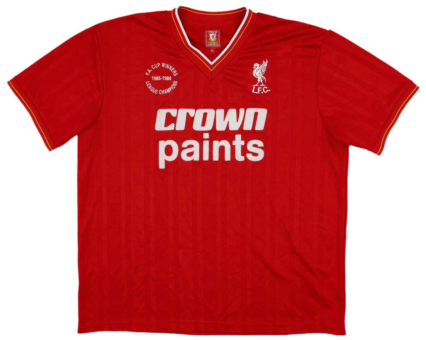 Liverpool 1985/86 FA Cup Final Home Kit