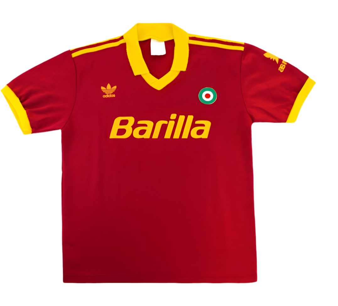 AS Roma 1991/92 Home Kit