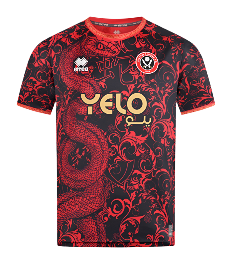 Sheffield United 24/25 Pre-Match Chinese New Year Kit