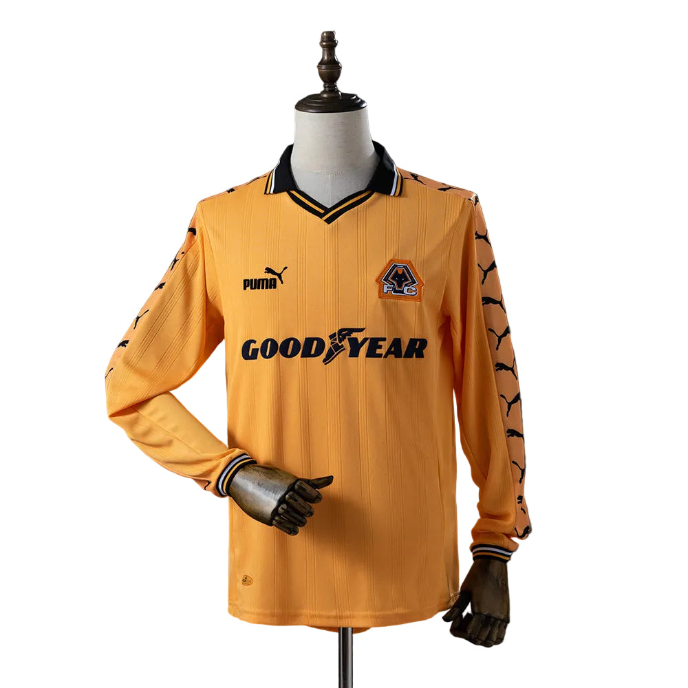 Wolves 1998/99 Home Long-Sleeve Kit