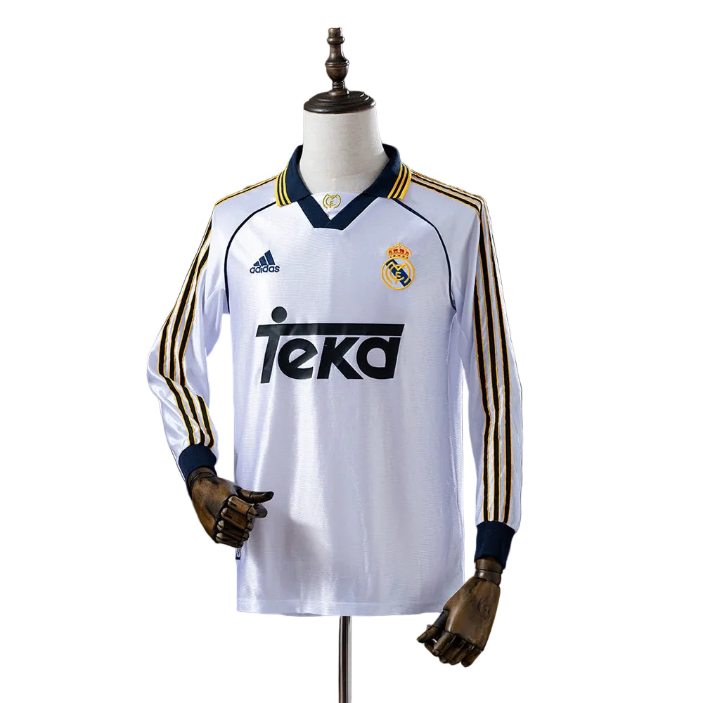 Real Madrid 1998/00 Home Long-Sleeve Kit