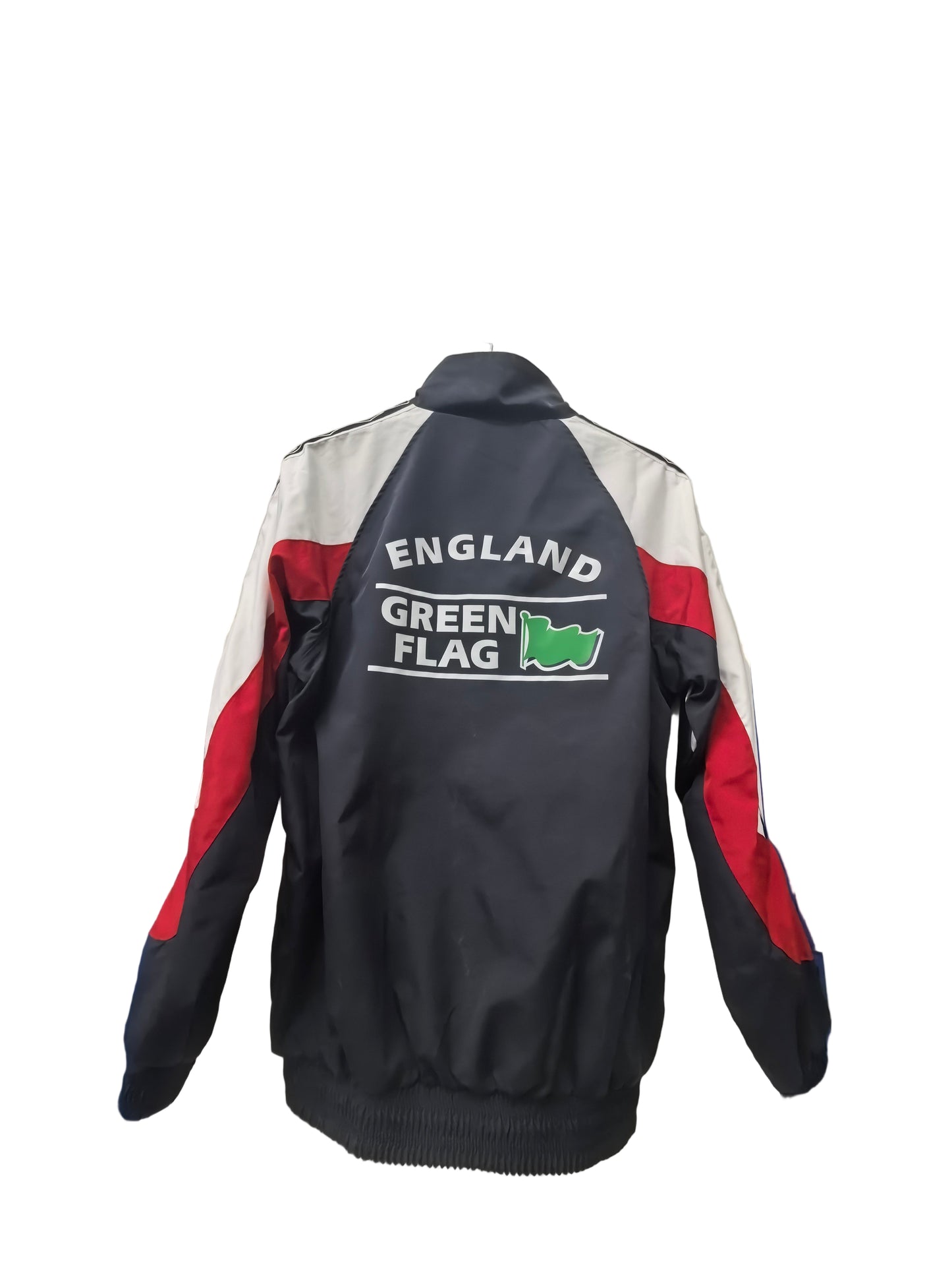 England Retro Black Windbreaker
