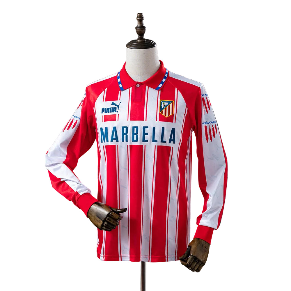 Atletico Madrid 1994/95 Home Long-Sleeve Kit