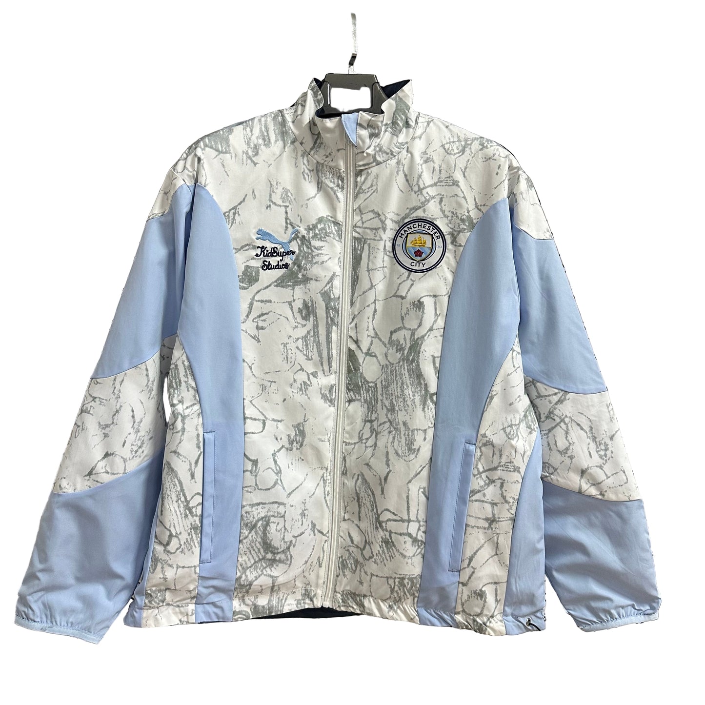 Manchester City X Kid Super Reversible Windbreaker