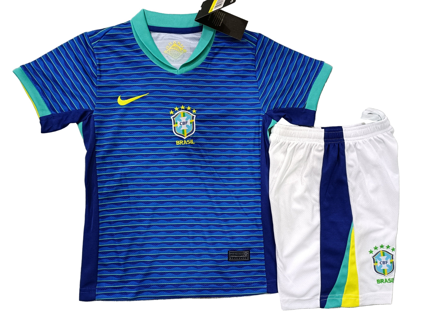 Brazil 2024 Away Kids Kit