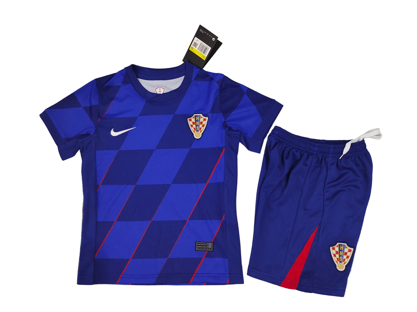 Croatia 2024 Away Kids Kit