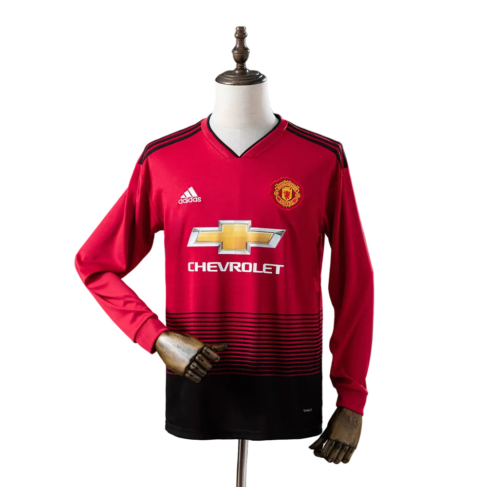 Manchester United 2018/19 Home Long-Sleeve Kit