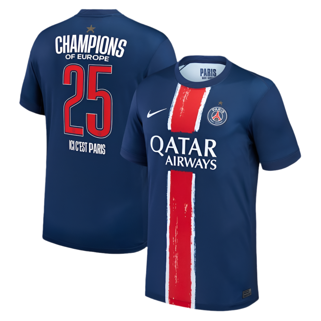 PSG 2025 European Champions Kit