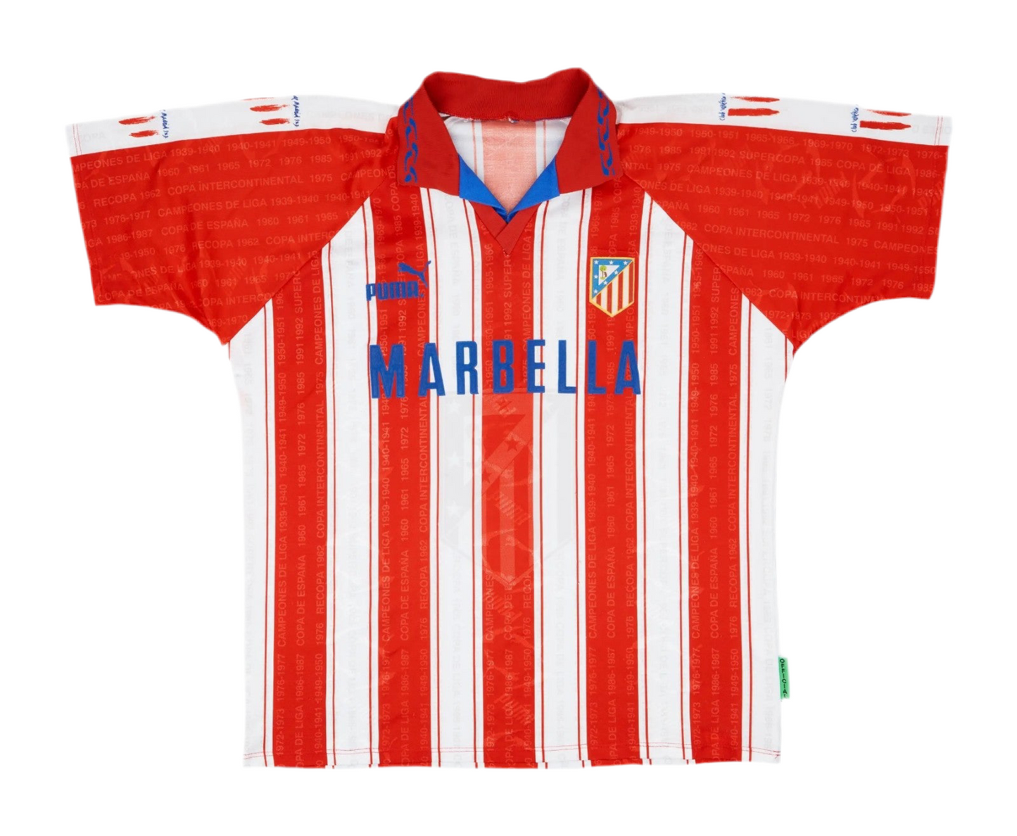 Atletico Madrid 1995/96 Home Kit