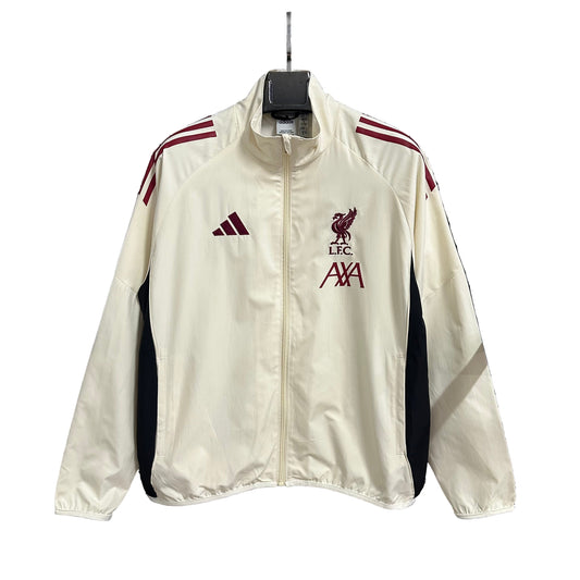 Liverpool White Windbreaker