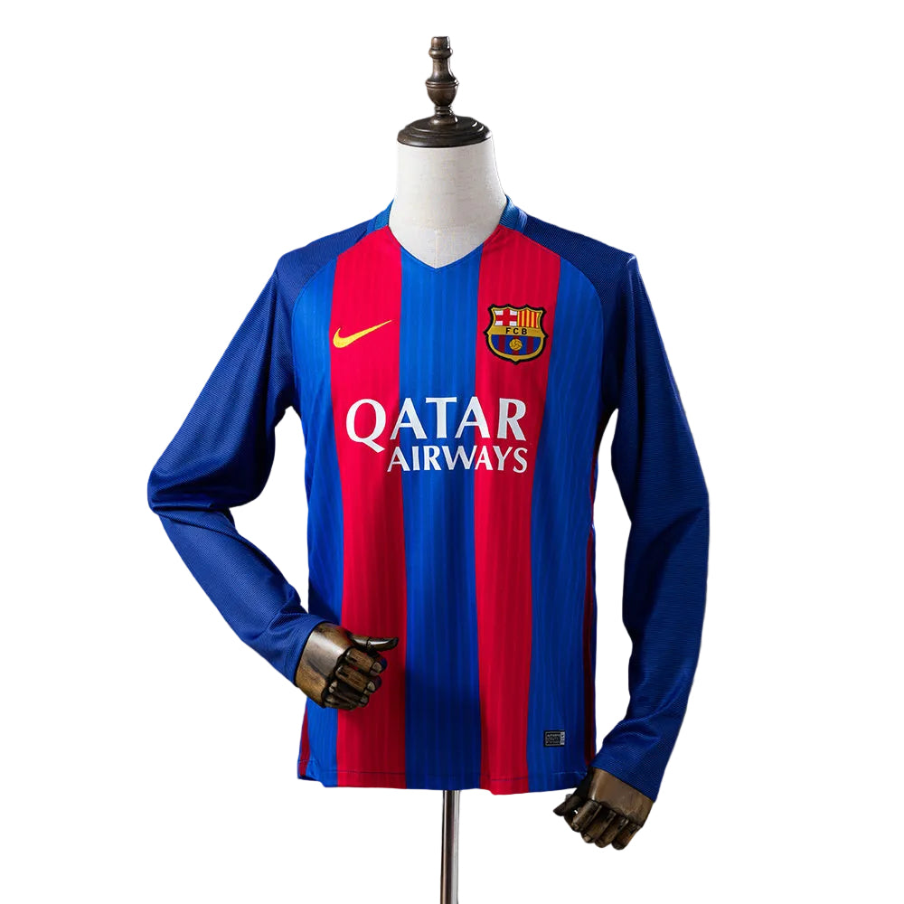FC Barcelona 2016/17 Home Long-Sleeve Kit