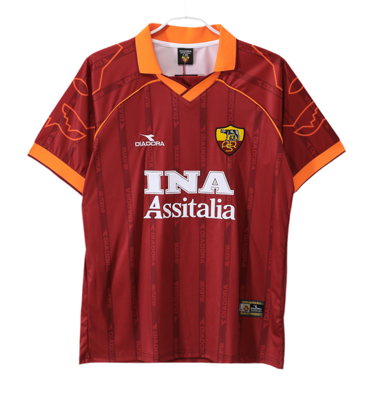 AS Roma 1999/00 Home Kit