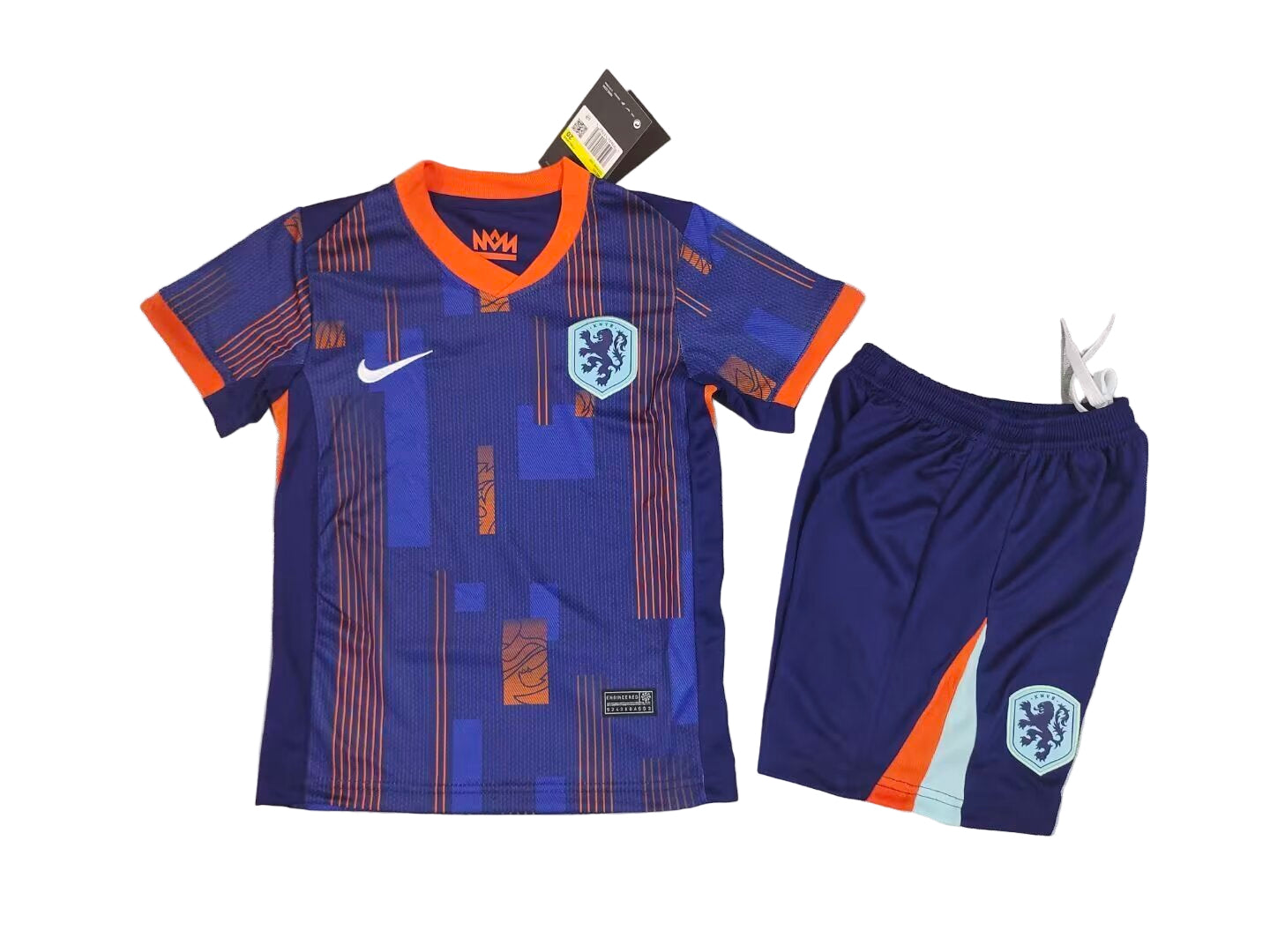 Netherlands 2024 Away Kids Kit