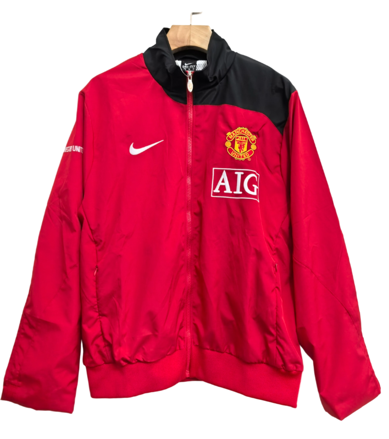 Manchester United Retro Windbreaker
