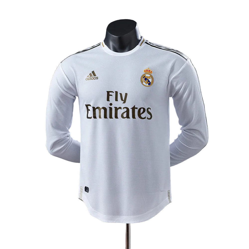 Real Madrid 2019/20 Home Long-Sleeve Kit