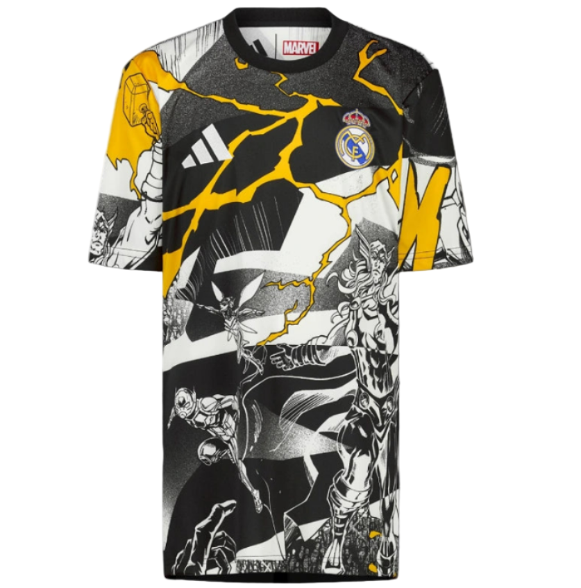 Real Madrid X Marvel 25/26      Pre-Match Kit