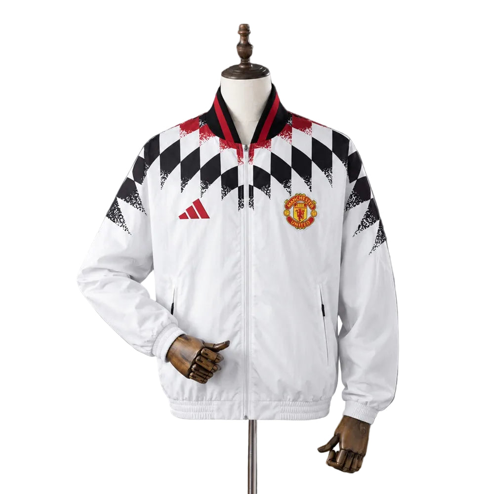 Manchester United 26/27 White Windbreaker