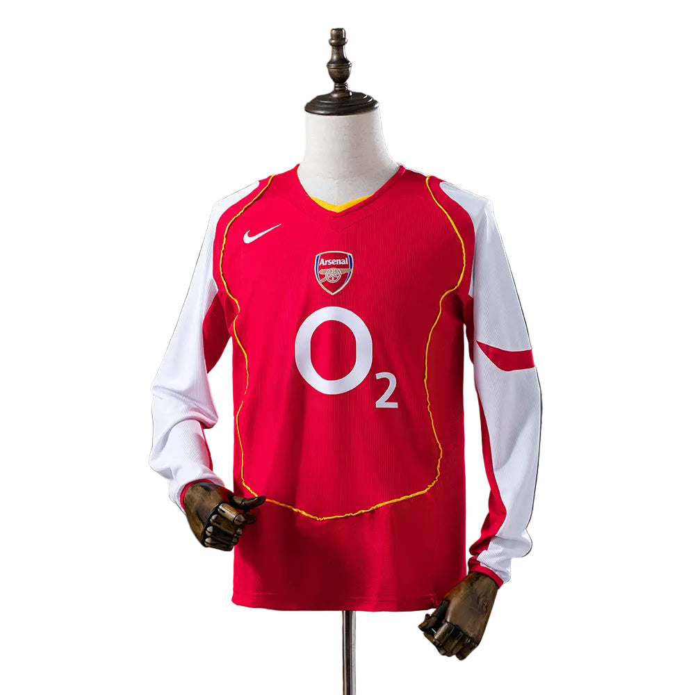 Arsenal 2004/05 Home Long-Sleeve Kit