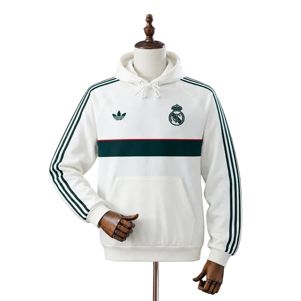 Real Madrid 26/27 White Hoodie