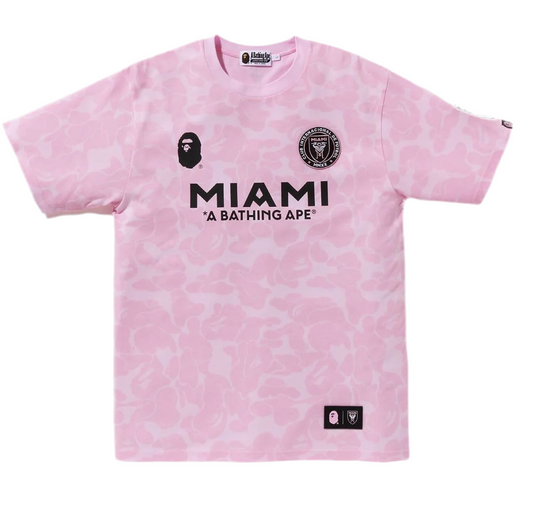Inter Miami CF X Bape Pink Shirt