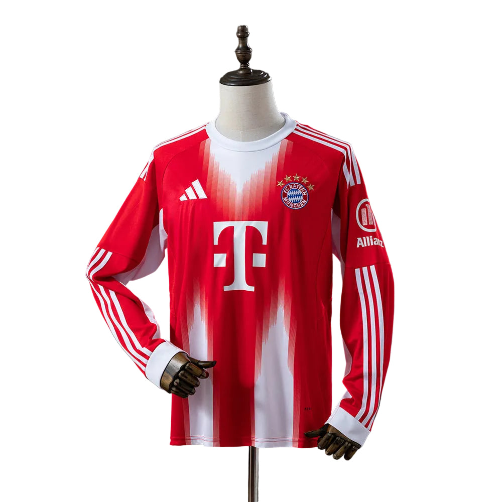 Bayern München 25/26 Home Long-Sleeve Kit