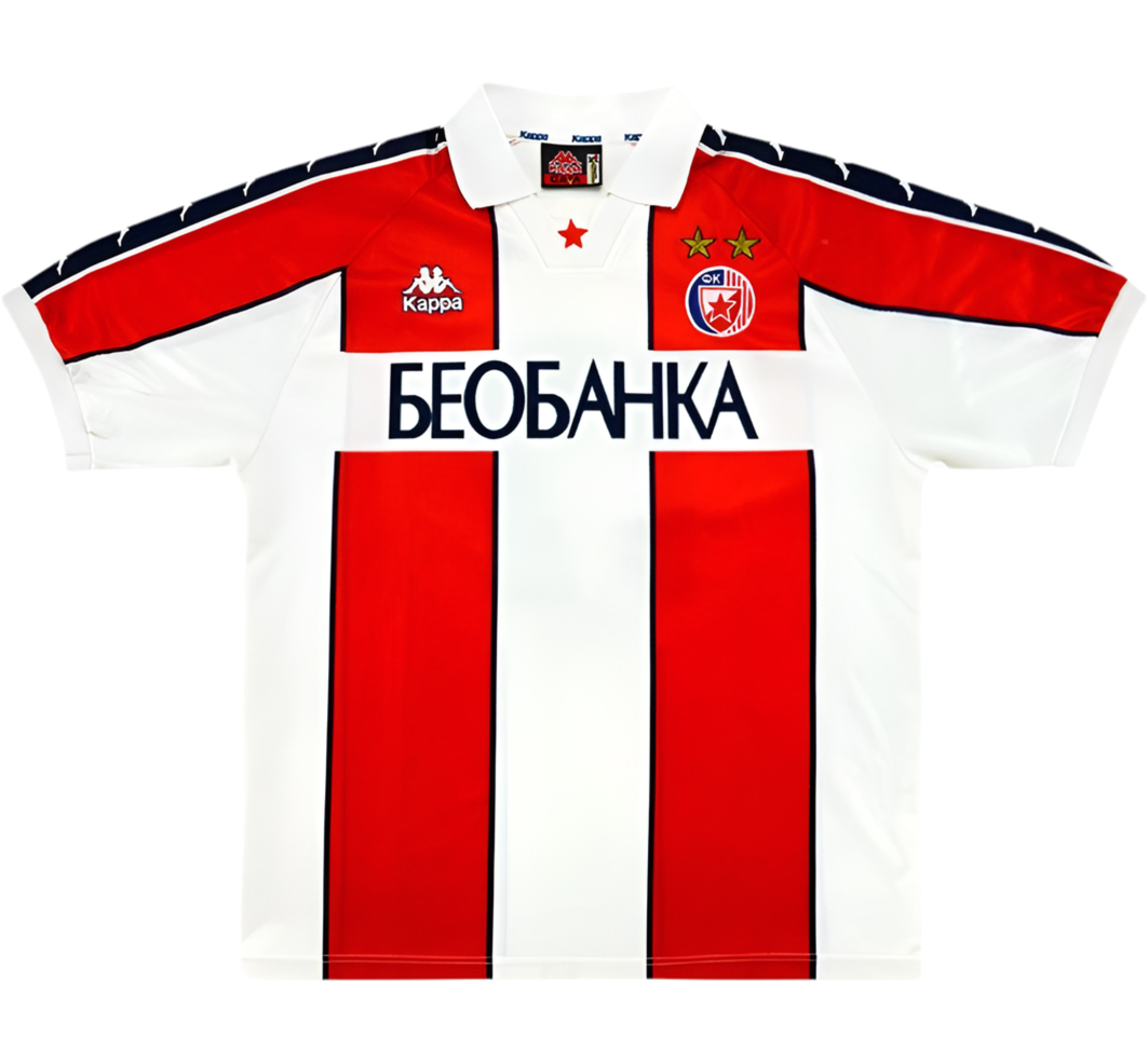 Red Star Belgrade 1995/97 Home Kit