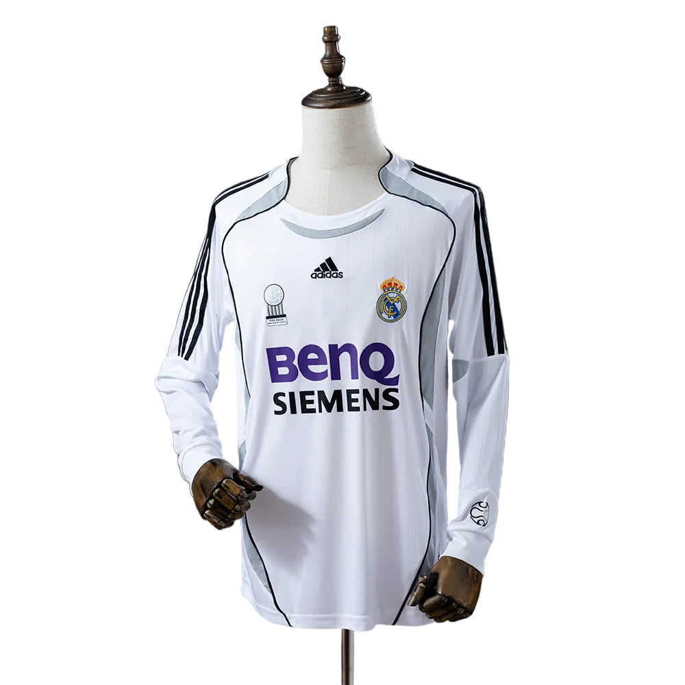 Real Madrid 2006/07 Home Long-Sleeve Kit