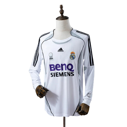 Real Madrid 2006/07 Home Long-Sleeve Kit