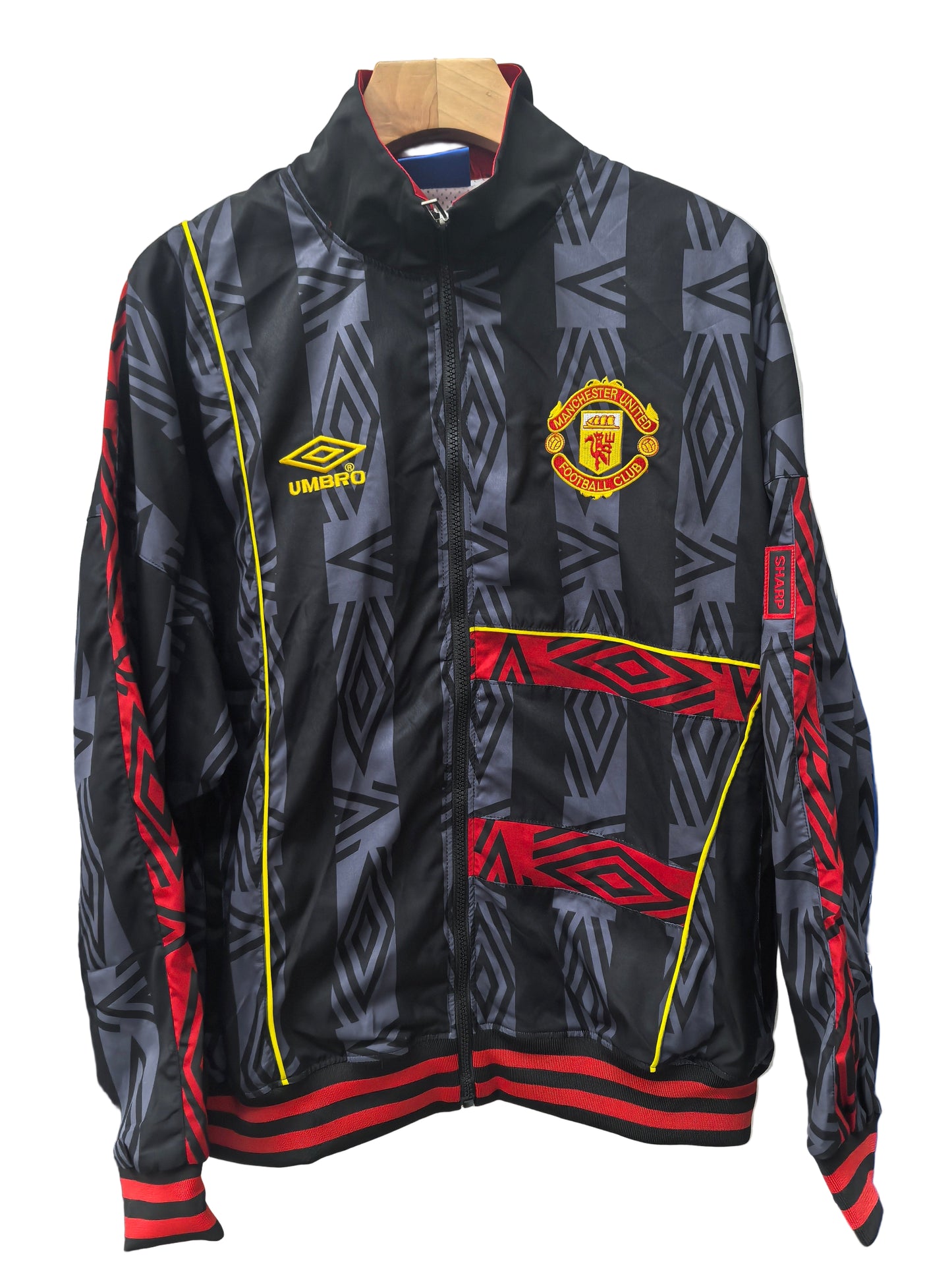 Manchester United Retro Windbreaker