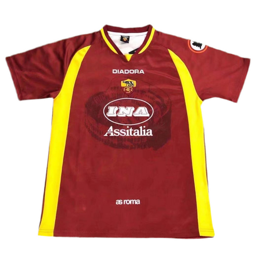 AS Roma 1997/98 Home Kit