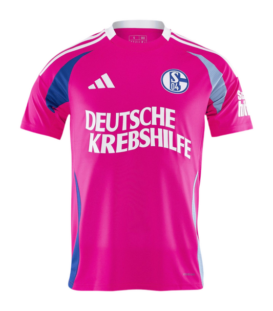 Schalke 04 24/25 Pink October Goalkeeper Kit