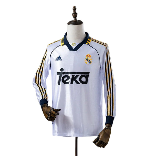 Real Madrid 1998/00 Home Long-Sleeve Kit