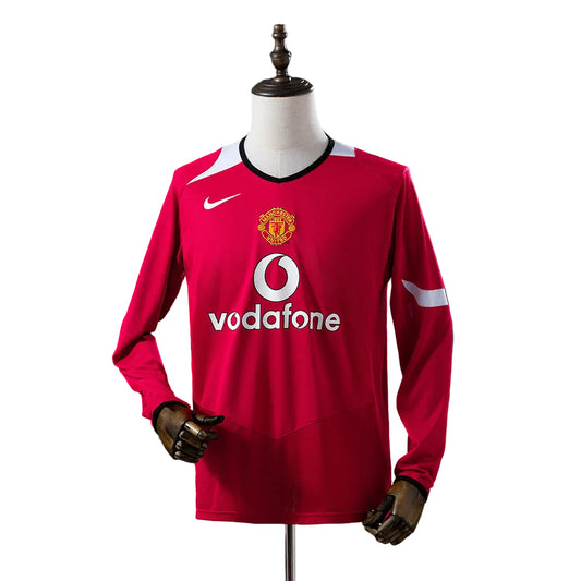 Manchester United 2004/06 Home Long-Sleeve Kit