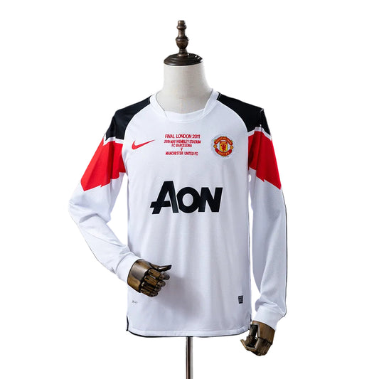 Manchester United 2010/11 Champions League Away Long-Sleeve Kit