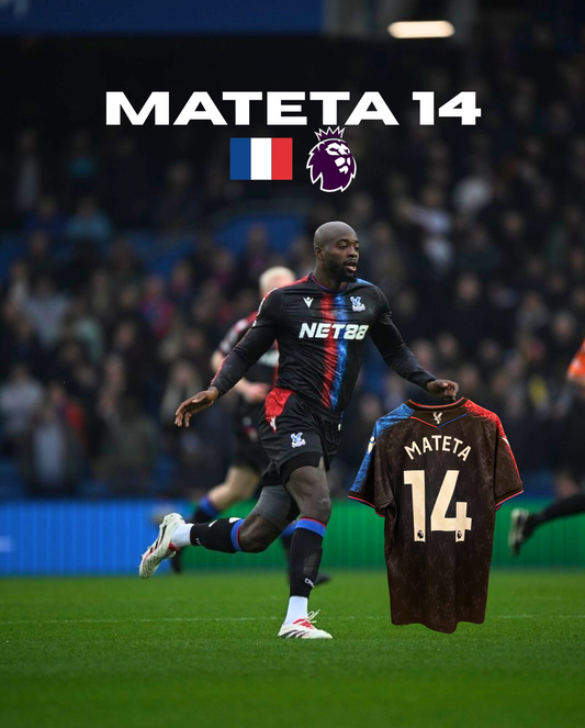 Crystal Palace 24/25 Away Kit “Mateta 14”