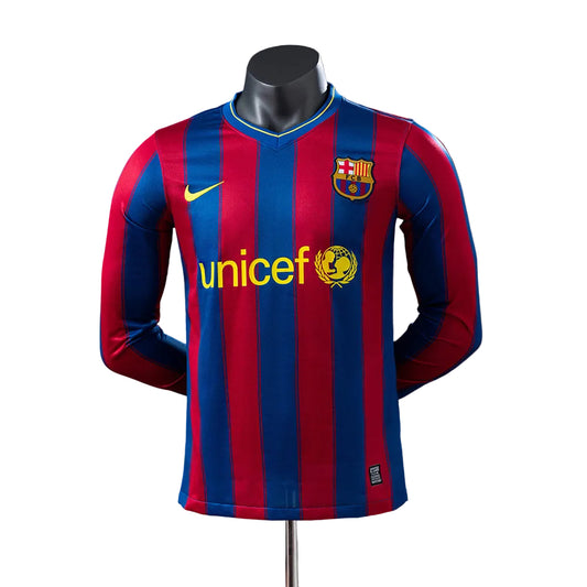 FC Barcelona 2009/10 Home Long-Sleeve Kit