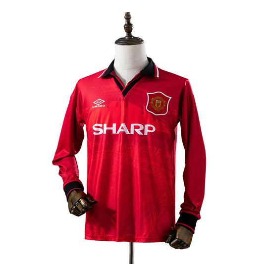Manchester United 1994/96 Home Long-Sleeve Kit
