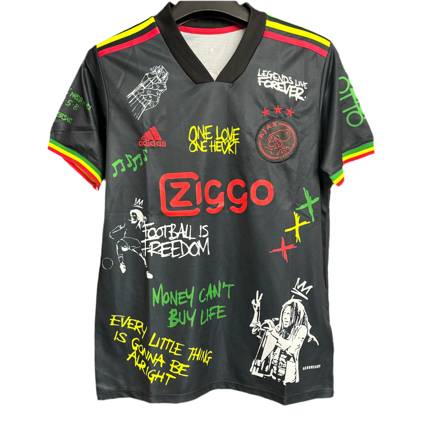 Ajax Amsterdam X Bob Marley 21/22 Third Kit