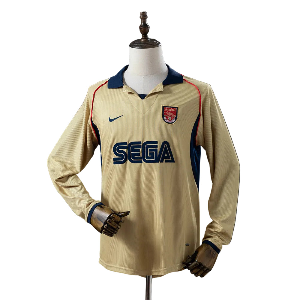 Arsenal 2001/02 Away Long-Sleeve Kit