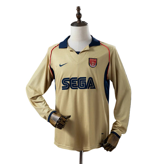Arsenal 2001/02 Away Long-Sleeve Kit