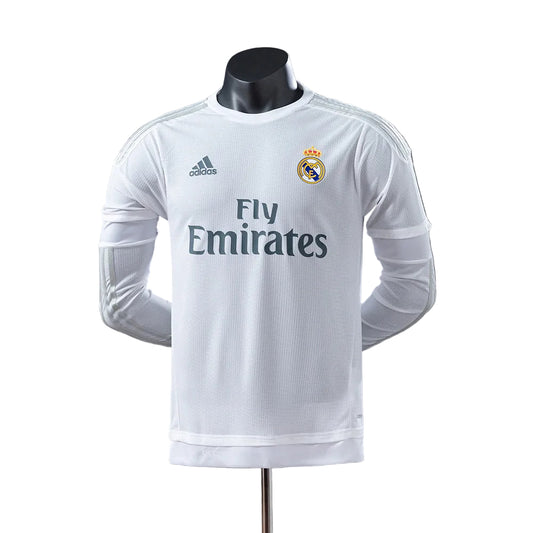 Real Madrid 2015/16 Home Long-Sleeve Kit