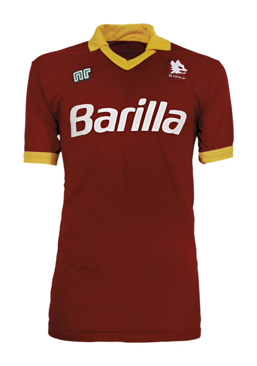 AS Roma 1987/90 Home Kit