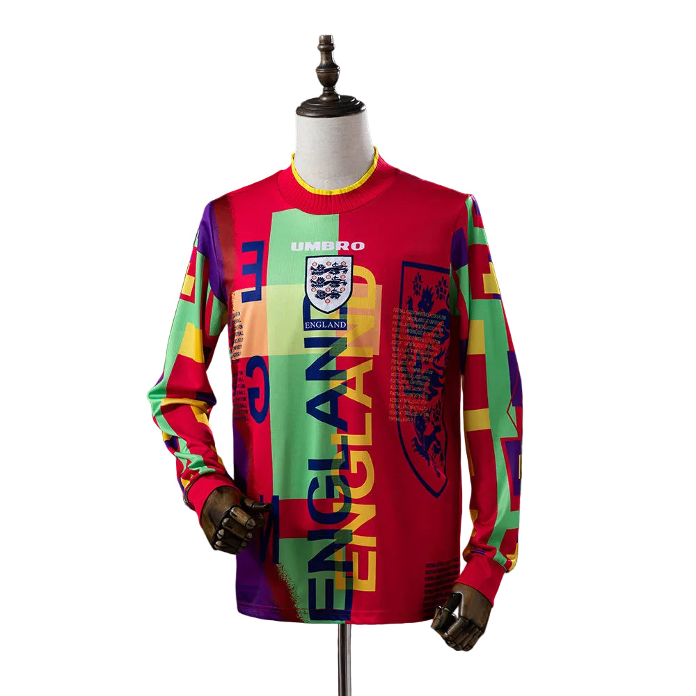 England 1996 Home Goalkeeper Long-Sleeve Kit