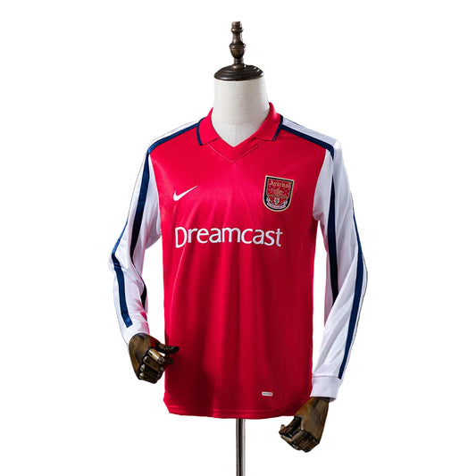 Arsenal 2001/02 Home Long-Sleeve Kit